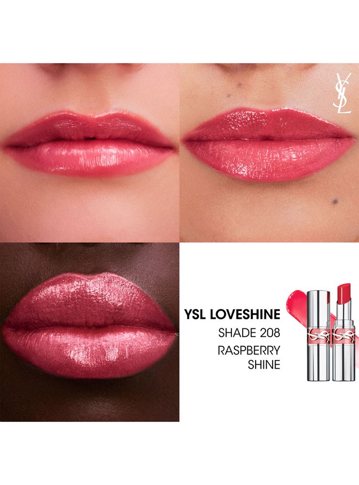 Yves Saint Laurent Loveshine Lip Oil Stick 208 Raspberry Shine, foto 3