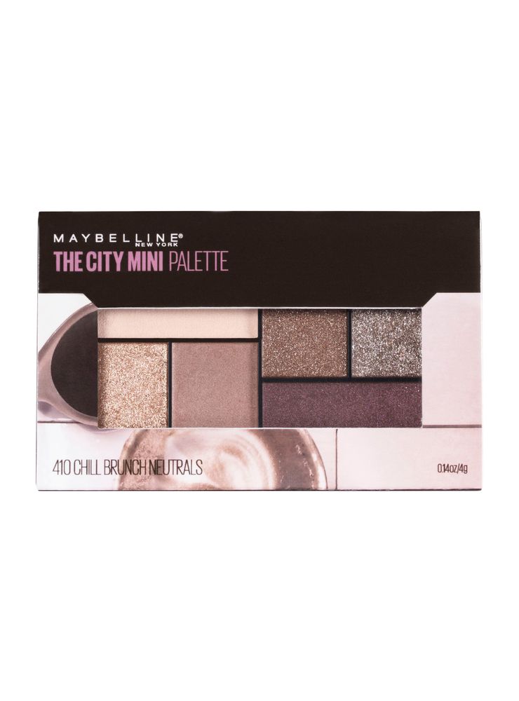 Maybelline The City Mini Palette Chill Brunch Neutrals, foto 4