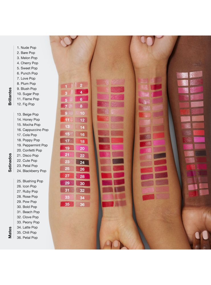 Clinique Pop Longwear Lipstick Delicious Pink, foto 6