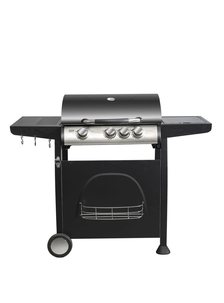 Bbq Grill Giorgia 3 Quemadores Negro