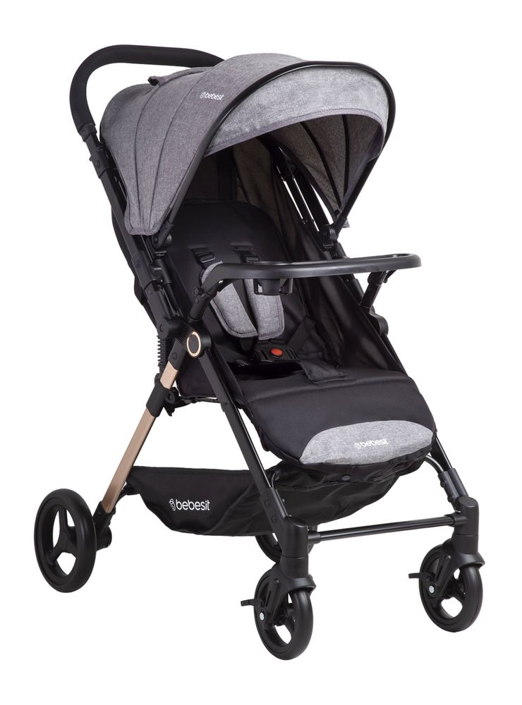 Coche Paseo City Gris Bebesit