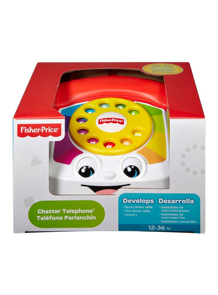 Fisher Price Juguete de Aprendizaje Teléfono Parlanchín