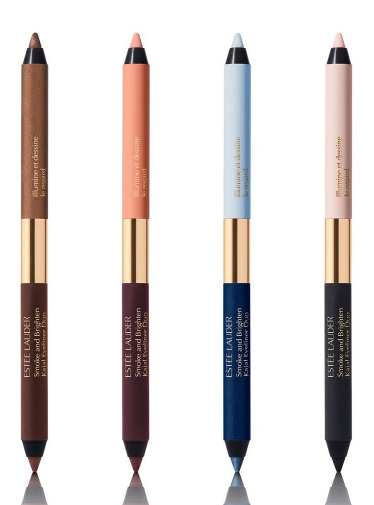 Estée Lauder Smoke and Brighten Kajal Eyeliner Duo Bordeaux / Ivory, foto 3