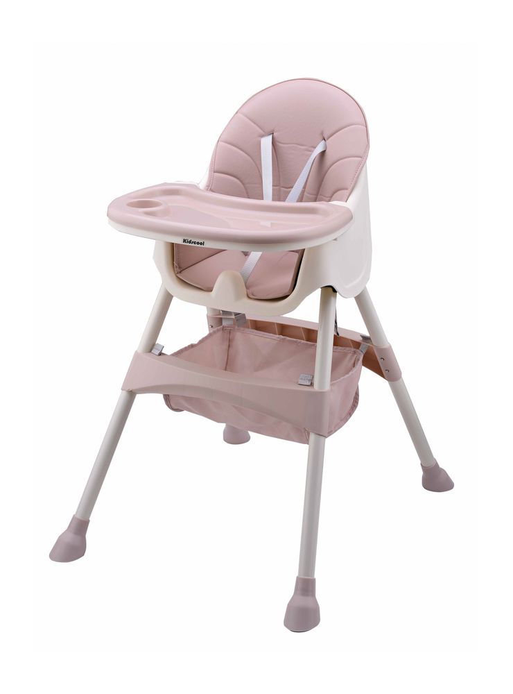Silla de Comer Vienna Rosada Kidscool