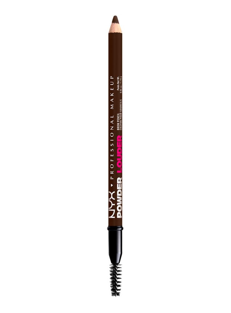 Nyx Professional Makeup Powder Louder Brow Pencil Deep Brown, foto 3