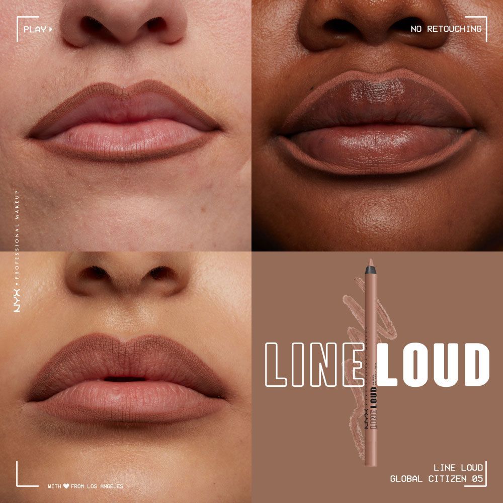 Nyx Professional Makeup Line Loud Lip Liner Global Citizen, foto 4