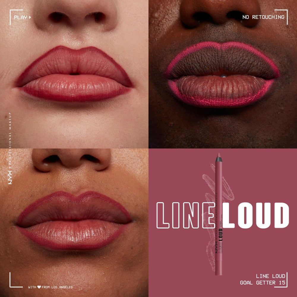 Nyx Professional Makeup Line Loud Lip Liner Goal Getter, foto 4