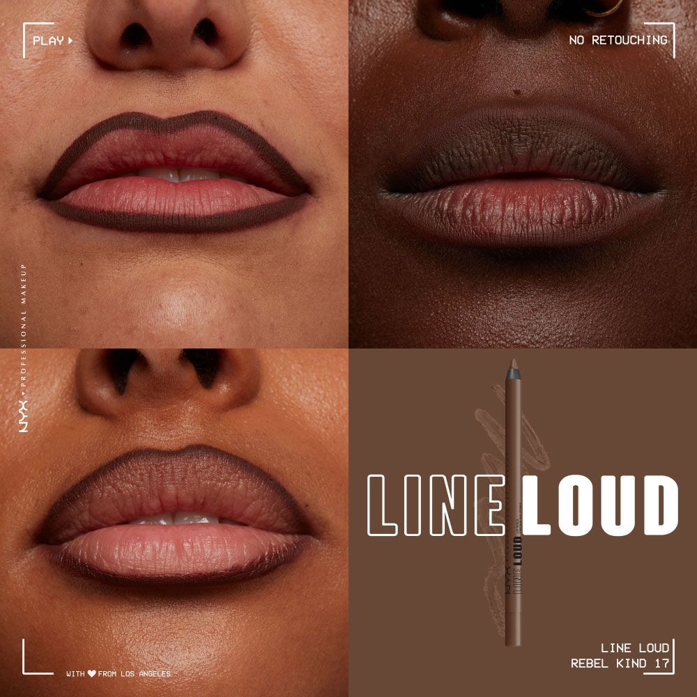 Nyx Professional Makeup Line Loud Lip Liner Rebel Kind, foto 4