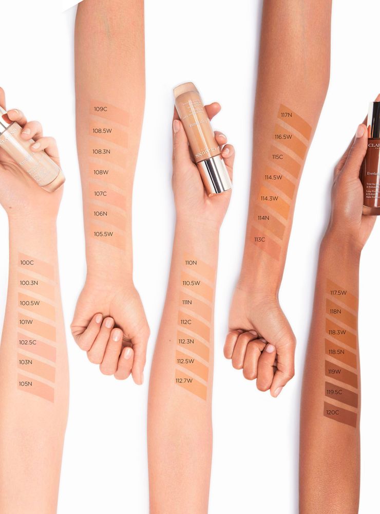 Base Clarins Everlasting Foundation N 109C Wheat, foto 4
