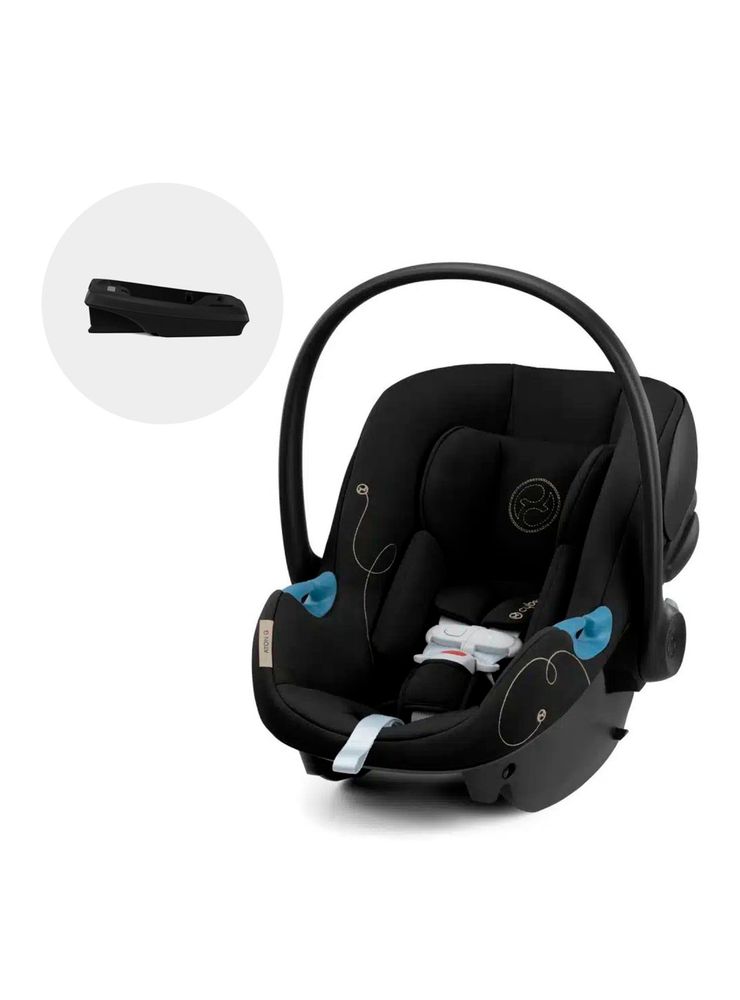 Cybex Orfeo Black Magic Black + Aton G + Base, foto 3