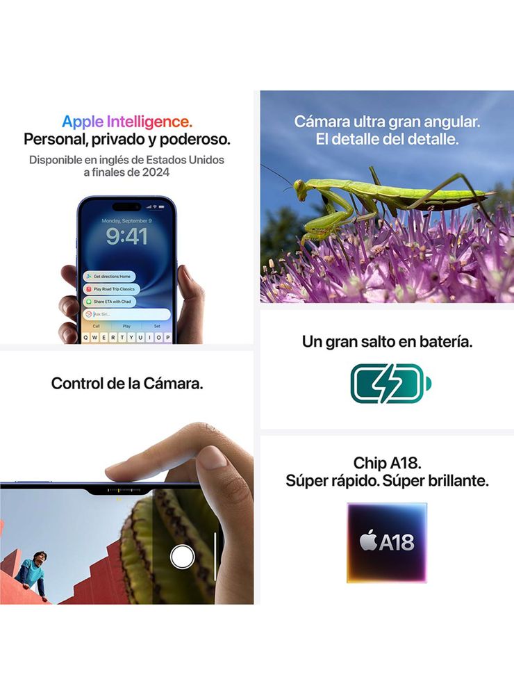 Apple iPhone 16 128GB Blanco, foto 7