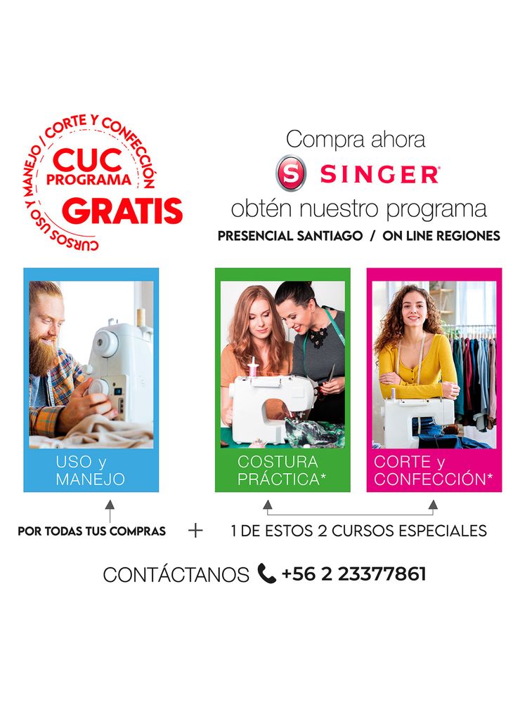 Singer M1605 Blanco, foto 9