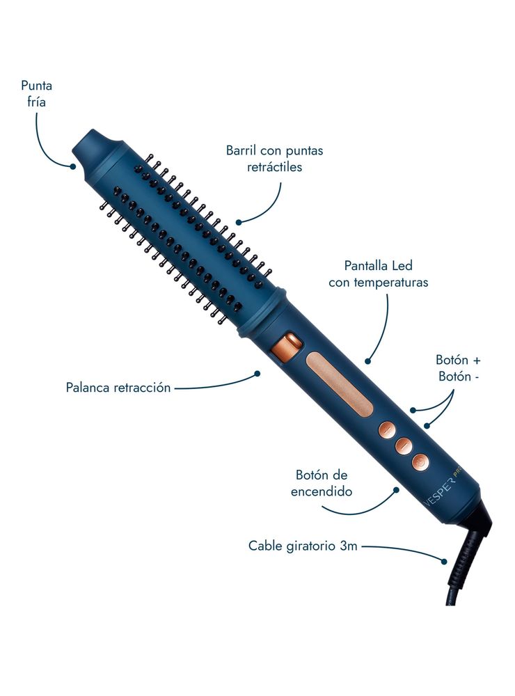 Vesper Multistyler Pro VH-008 Azul, foto 3
