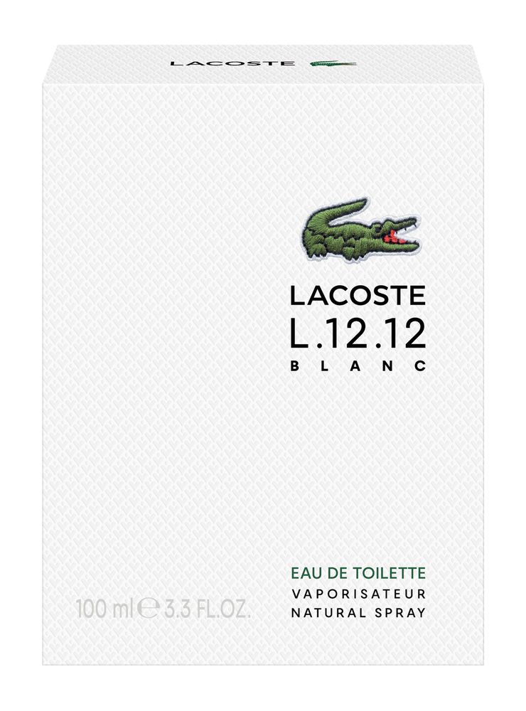 Lacoste L.12.12 Blanc EDT 100 ml, foto 3