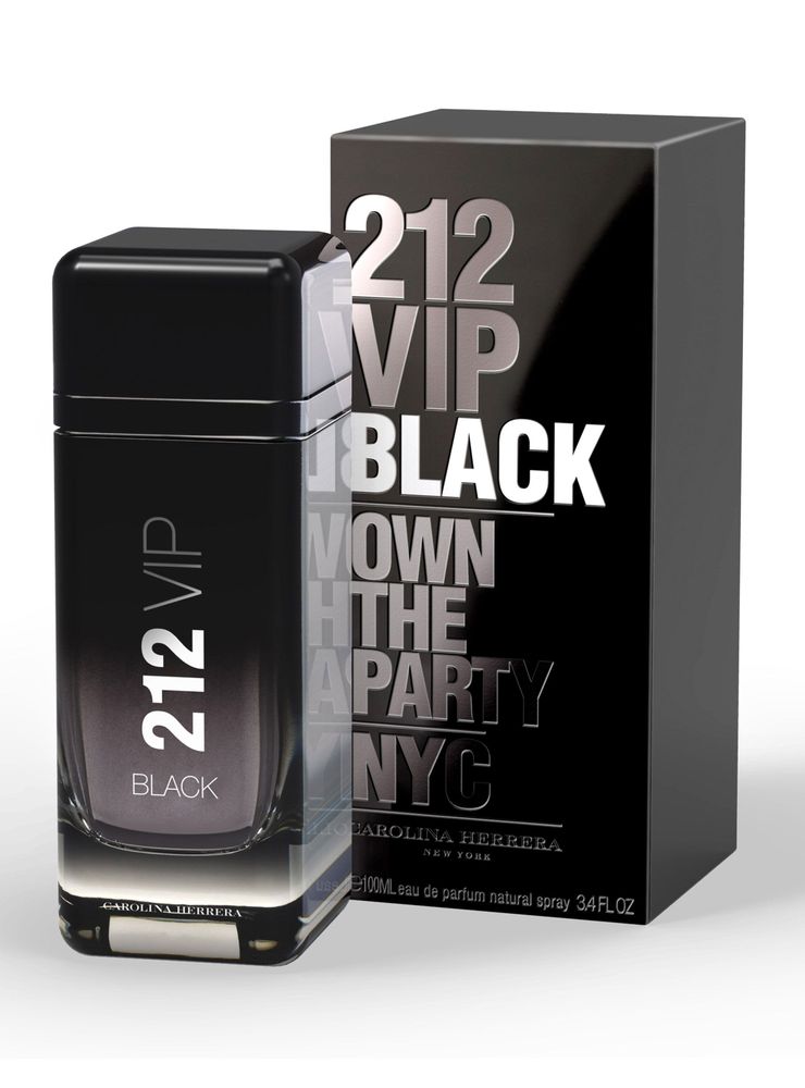 Carolina Herrera 212 VIP Black EDP 200 ml, foto 2
