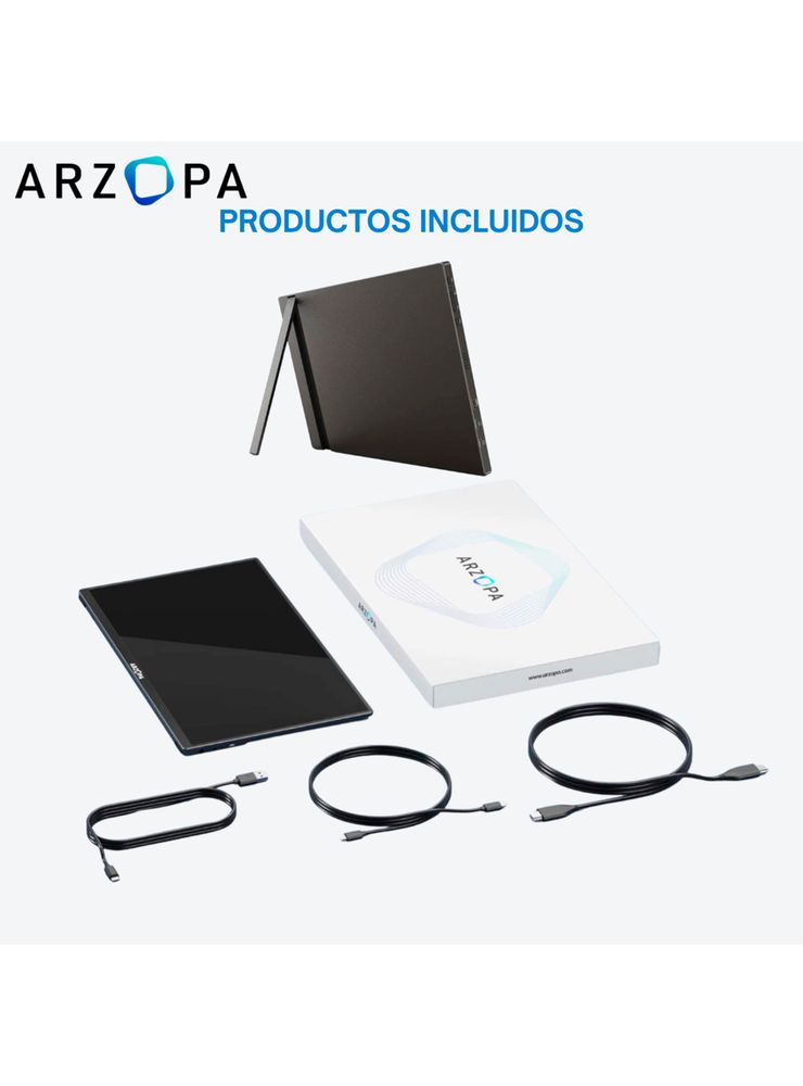 Arzopa Z1FC 16.1" Negro, foto 2