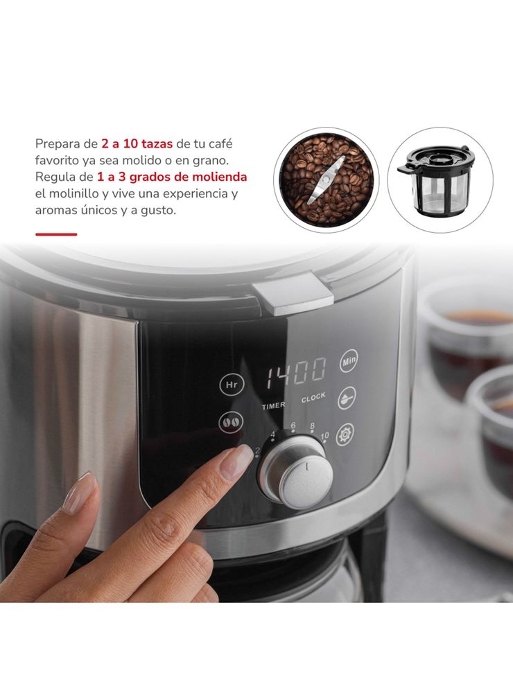 Cafetera de Filtro AromaKaffee TH-145DMi, foto 5