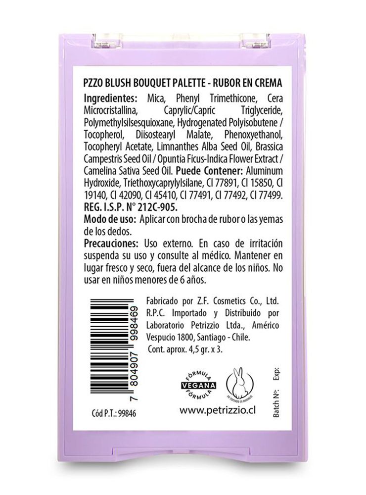 Petrizzio Blush Bouquet Palette It Girl, foto 2