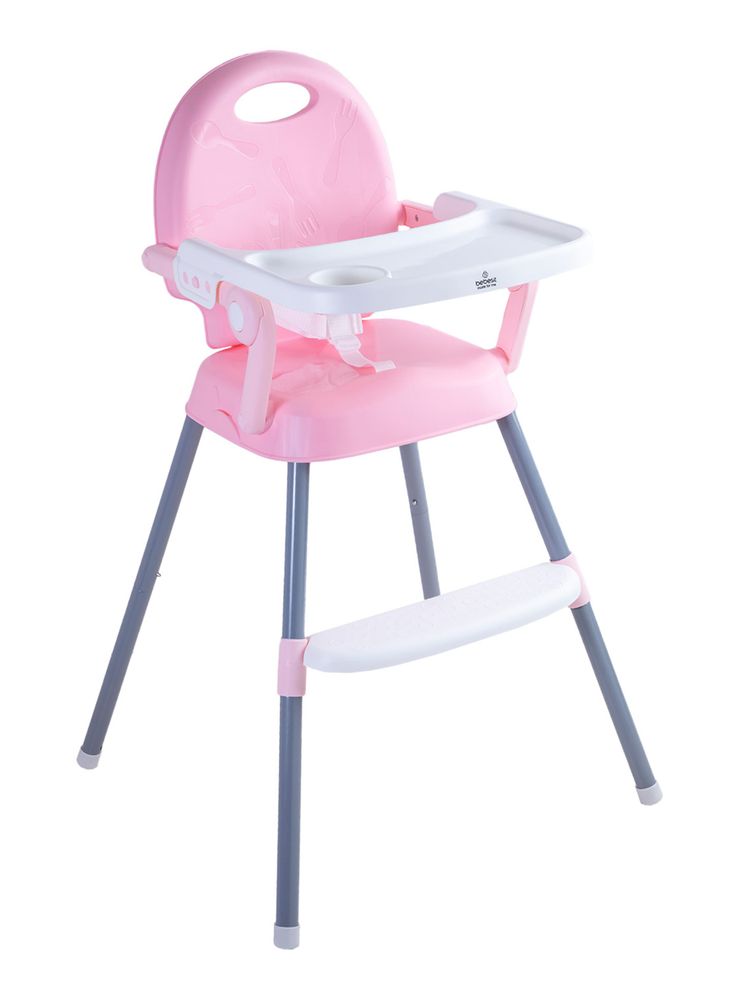 Bebesit Silla de Comer Fold Rosa