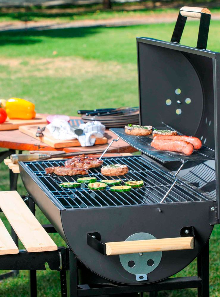 Bbq Grill Oregon Carbón Negro, foto 6