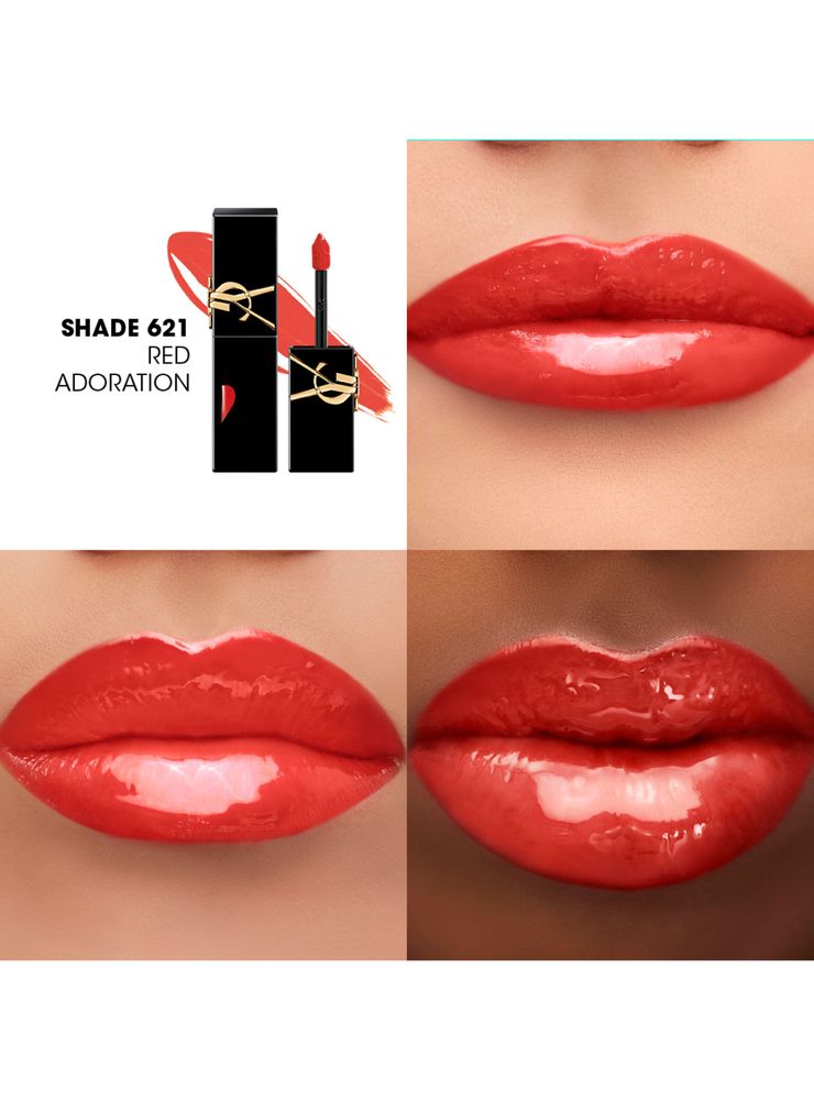 Yves Saint Laurent The Inks Vinyl Cream 621 Red Adoration, foto 3