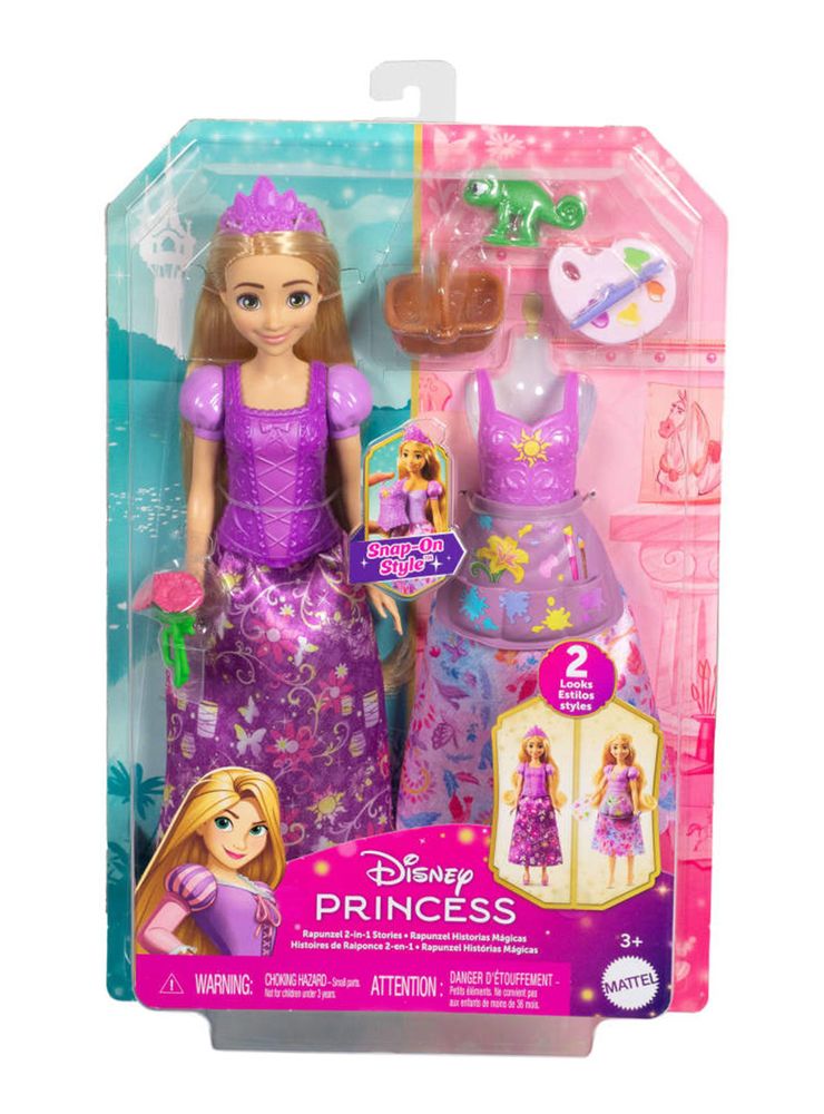 Disney Princess Set de Juego Rapunzel Cambio de Vestido
