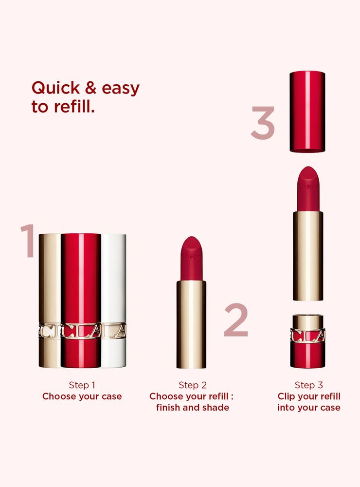 Clarins Joli Rouge Velvet 742V Joli Rouge, foto 3