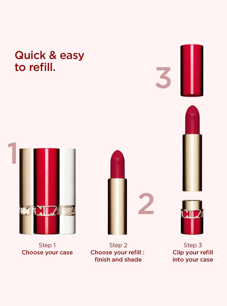 Clarins Joli Rouge Velvet 768V Strawberry, foto 3