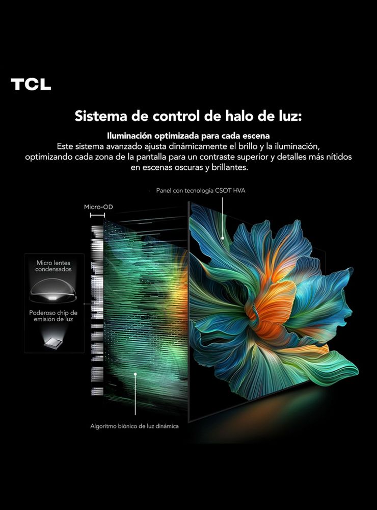 Mini LED Smart TV 85'' UHD 4K C6K Gamer, foto 3
