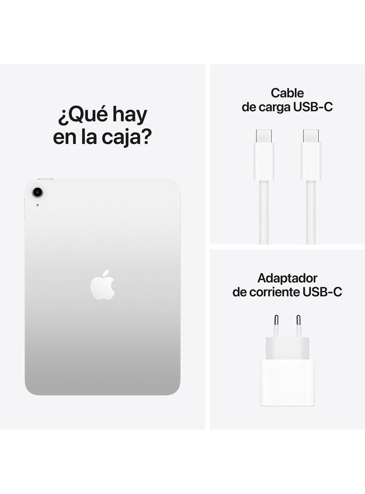 iPad 11" Chip A16 256GB Plata, foto 4