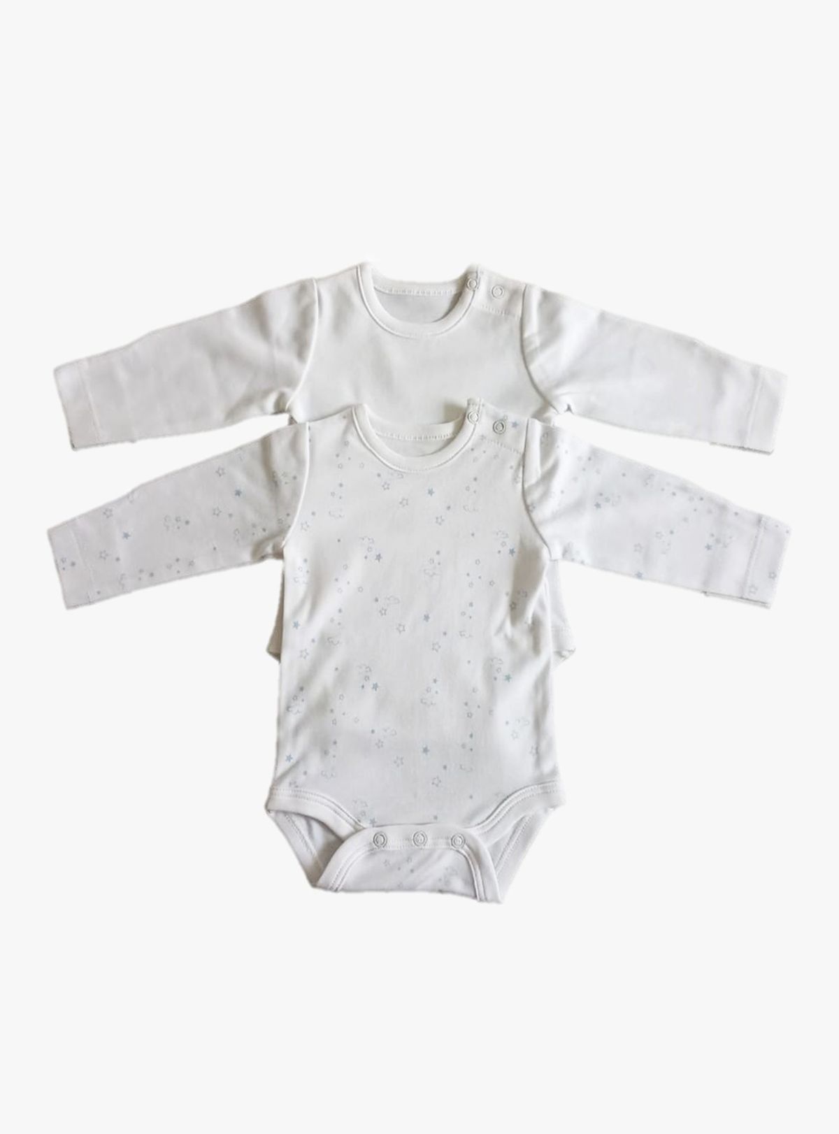 Bipack Body Estampado y Liso Niño Opaline