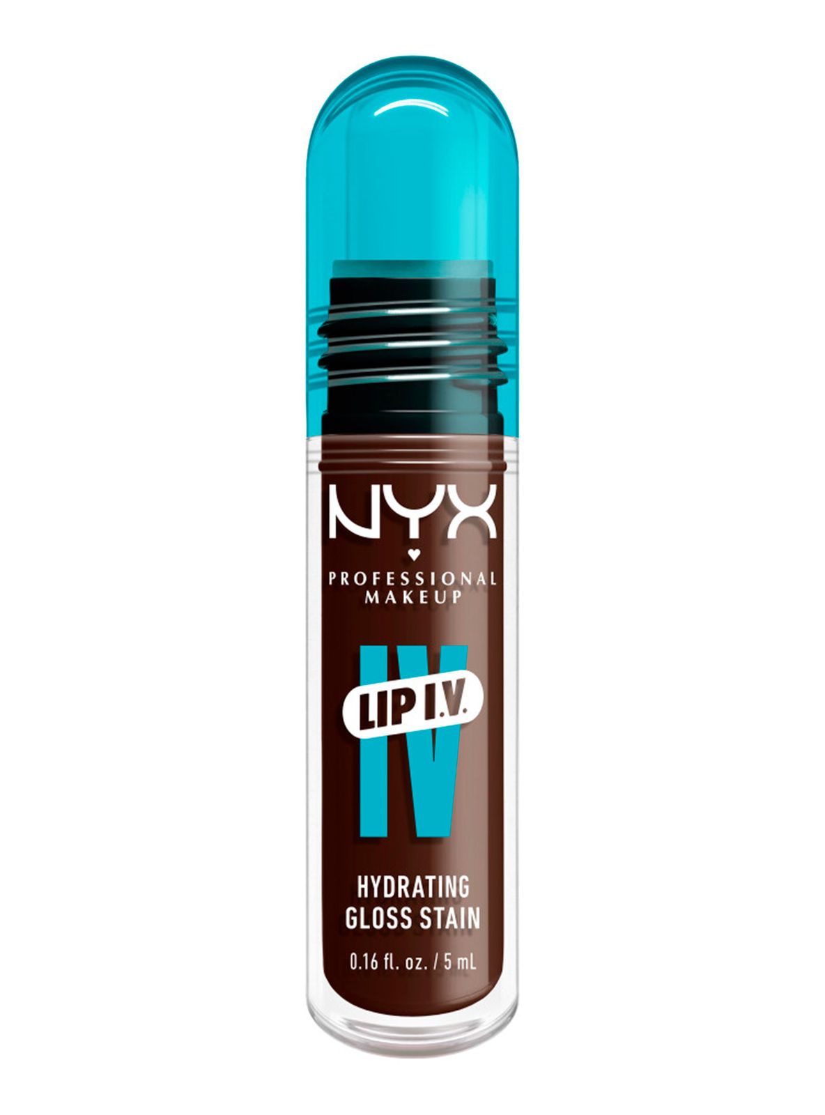 Lip IV Hydrating Gloss Espresso Soak 5 ml NYX Professional Makeup - zoomed image 1