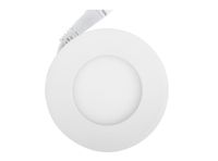 Foco panel LED Embutido Redondo 1 Luz 3W