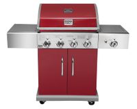 Parrilla a gas 4 quemadores + lateral infrarrojo Texas BBQ Grill