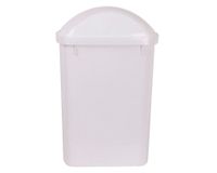 Papelero ahorra espacio 11,9 litros crudo Del Rey