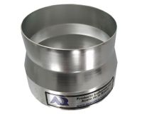 Reducción 3,5''- 4'' zincada Aceros de la Rivera.