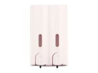 Dispensador jabón doble 380 ml blanco Cotidiana