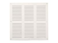 Ventilación 40x40 cm aluminio esmaltado blanco