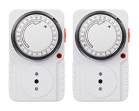 Temporizador 24 horas 2300W 2 unidades Nex