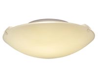 Plafón 1L E27 Liso Abitare