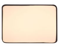 Plafón LED cuadrado negro Abitare