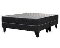 Cama europea 2 plazas x 190 cm Apolo black base dividida Celta