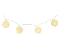 Guirnalda LED 10L ovillo blanco Ledzone