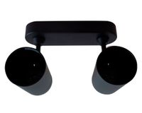 Foco 2L GU10 Arsis negro ByP