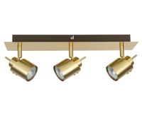 Foco 3L GU10 Draco dorado