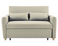 Sofá cama 2 plazas Murray tela gris