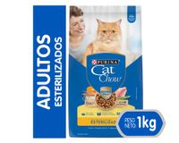 Alimento seco gatos 1 kg esterilizado Cat Chow