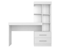 Centro de trabajo 2 cajones URB blanco M+Design