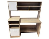 Centro de trabajo 2 puertas Noruega blanco/natural M+Design