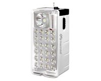 Luz emergencia 24 LED radio MS-6750R Macrotel